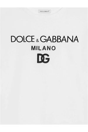 White cotton T-shirt DOLCE E GABBANA KIDS | L4JTEYG7E5GW0800